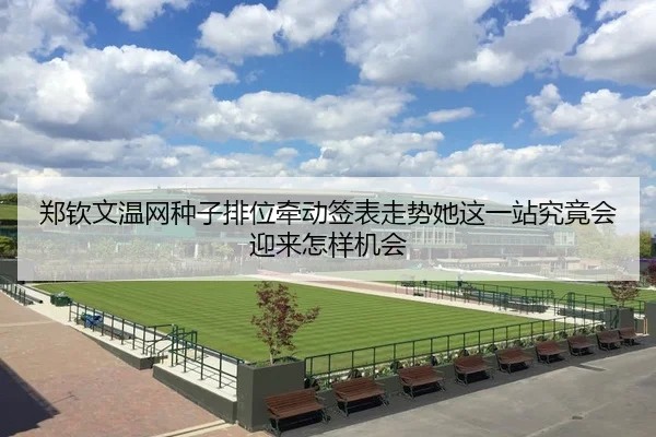 郑钦文温网种子排位牵动签表走势她这一站究竟会迎来怎样机会